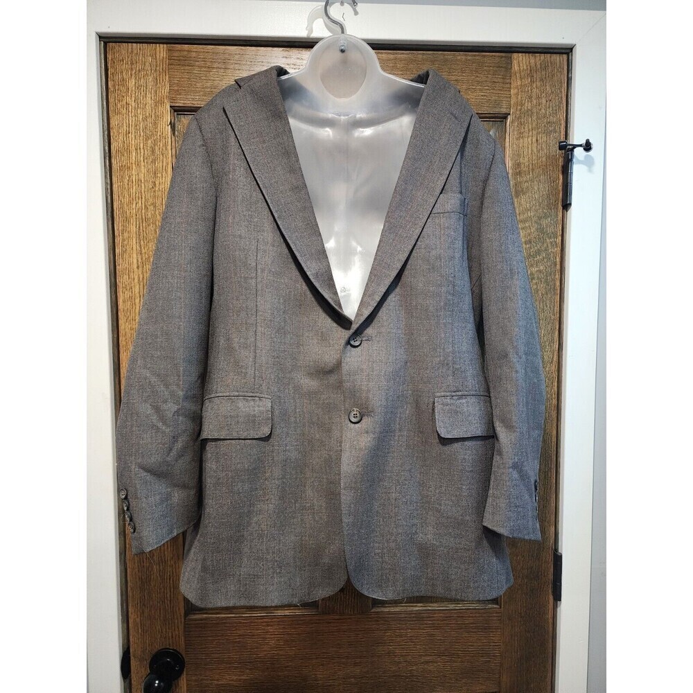 Vintage Chaps by Ralph Lauren Mens 100% Virgin Wool Pinstripe Blazer